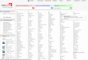 Webliste.ch 2011