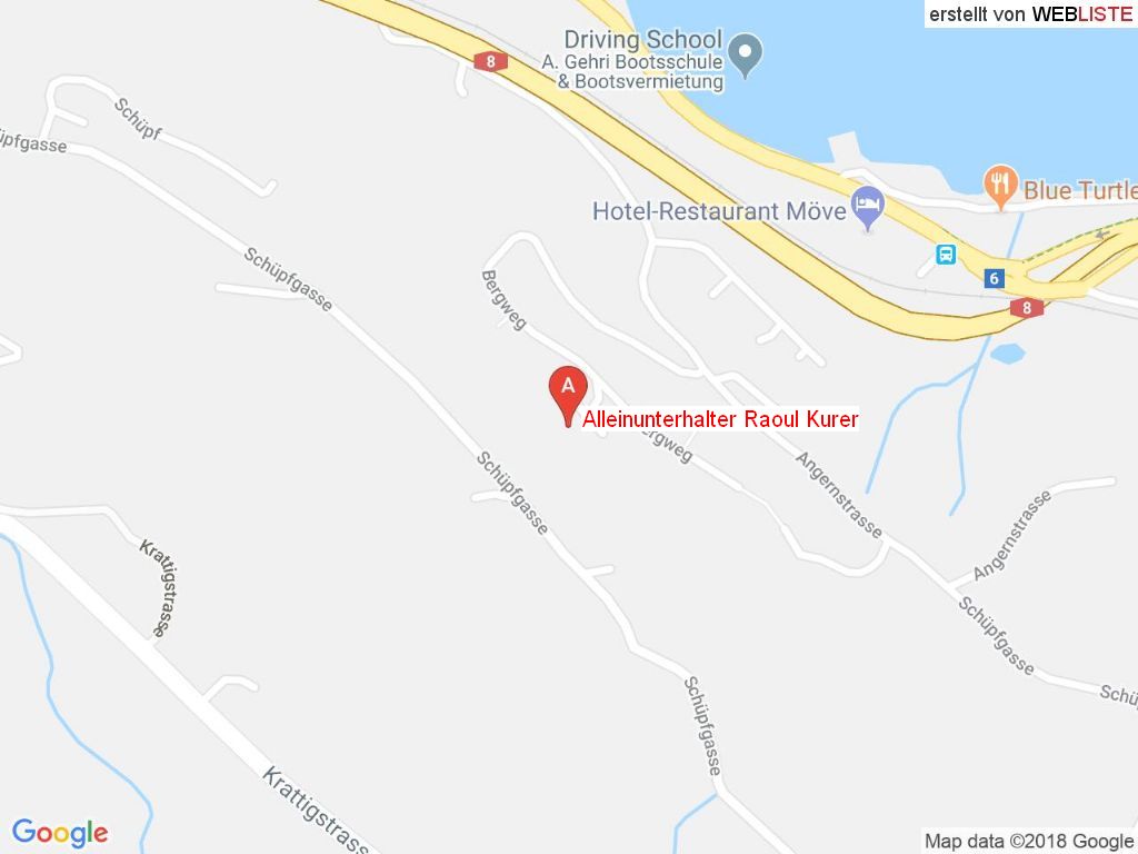 Standort Alleinunterhalter Raoul Kurer in 3705 Faulensee
