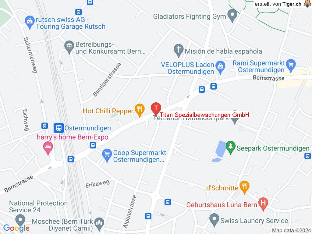 Standort Titan Spezialbewachungen GmbH in 3072 Ostermundigen