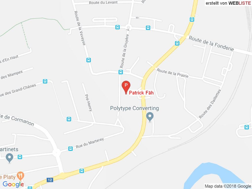 Standort Patrick Fäh in 1700 Fribourg