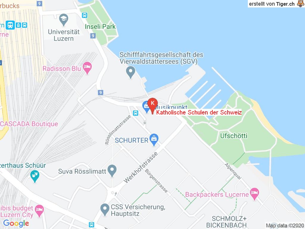 Standort Katholische Schulen der Schweiz in 6002 Luzern