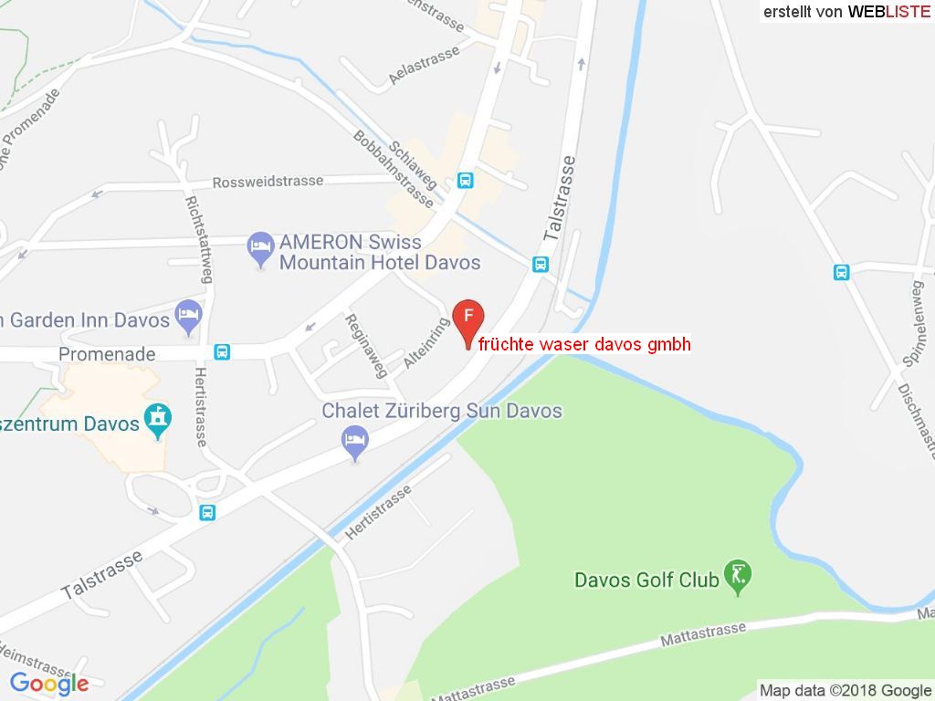Standort früchte waser davos gmbh in 7270 Davos Platz