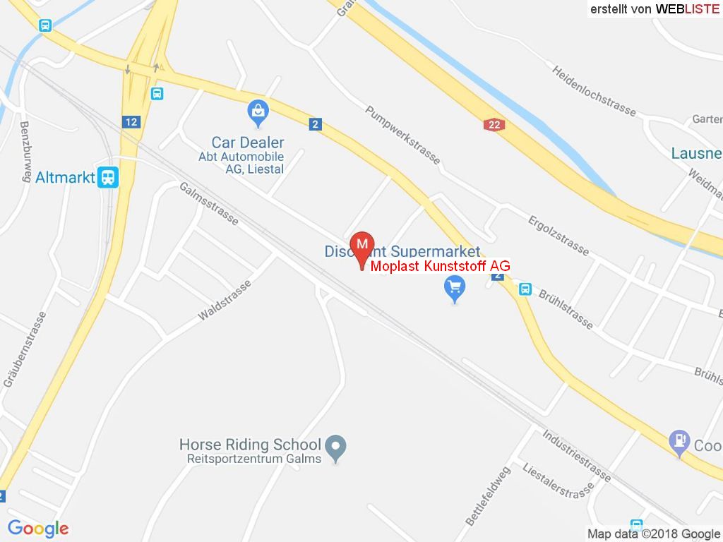 Standort Moplast Kunststoff AG in 4410 Liestal