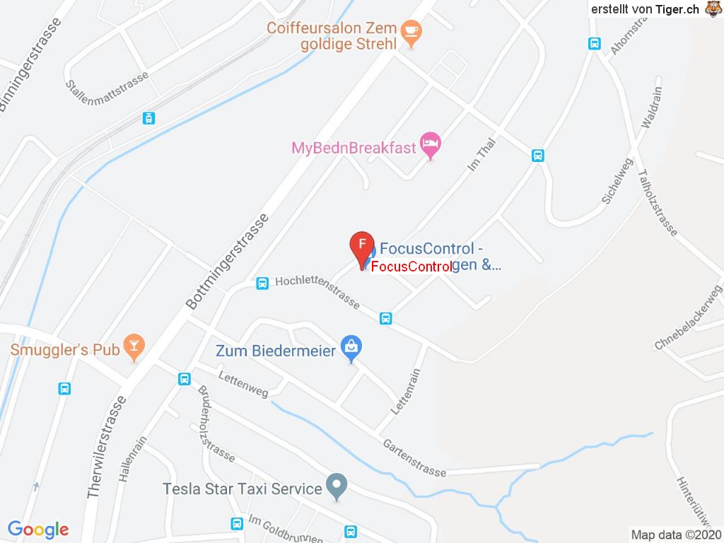 Standort FocusControl in 4104 Oberwil BL