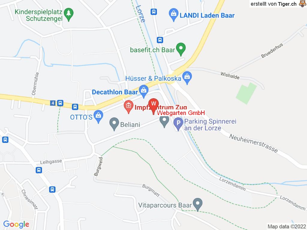 Standort Webgarten GmbH in 6340 Baar