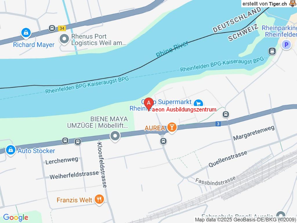 Standort aeon Ausbildungszentrum in 4310 Rheinfelden