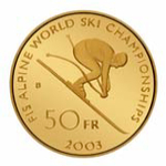 Alpinen Skiweltmeisterschaft 2003 - Rückseite