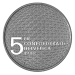 Fünfliber Olympische Sommerspiele - Rückseite