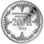 150 Jahre Schweizer Post - Rückseite