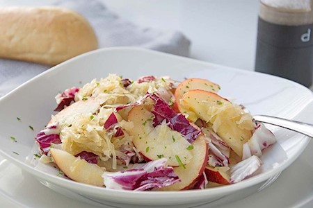 Apfel Sauerkraut Salat