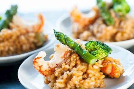 Champagner Risotto