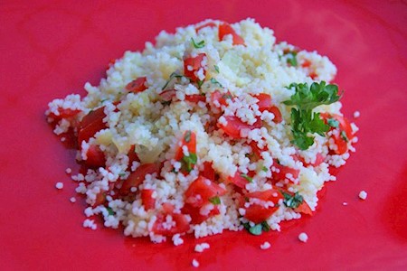 Couscous mit Tomaten