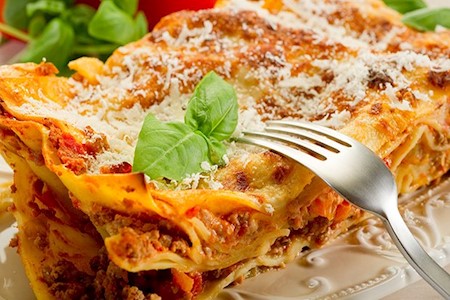 Echte italienische Lasagne