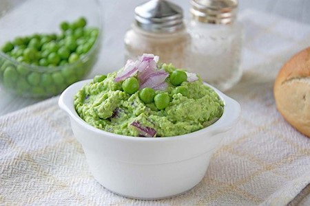 Erbsen Wasabi Aufstrich