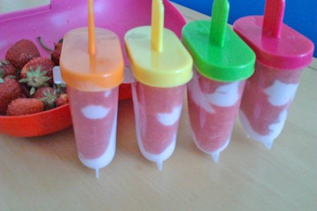 Erdbeer Fruchtzwerge Eis