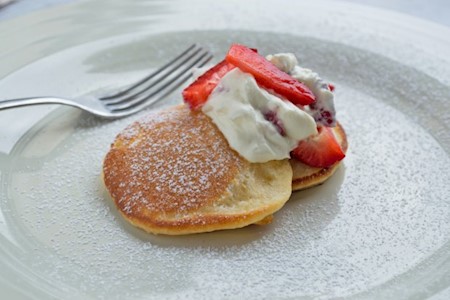 Erdbeer Pancakes