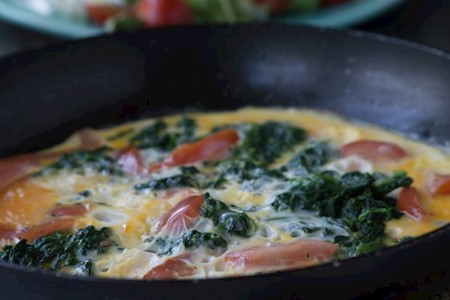 Gemüse Omelette