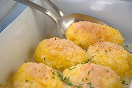 Gnocchi di polenta al gorgonzola