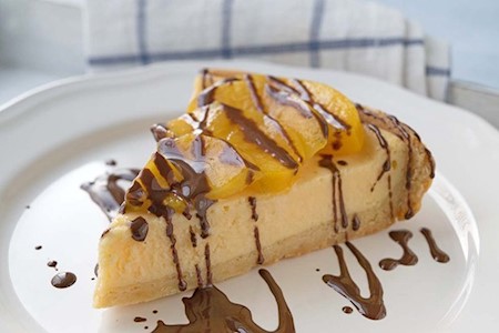 Käsekuchen mit Eierlikör