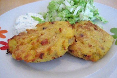 Kartoffel Speck Laibchen