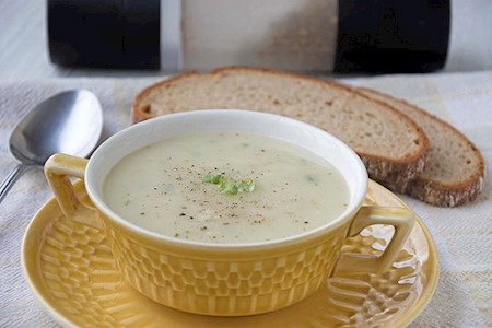 Kartoffelsuppe mit Lauch
