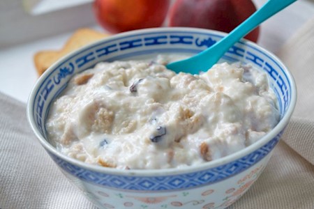 Knusprige Quark Crème