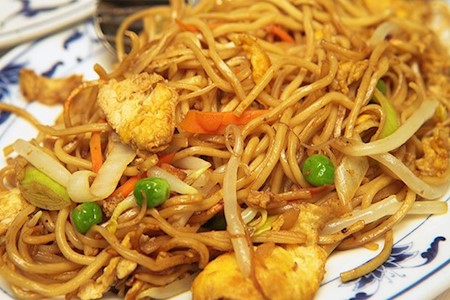 Nudelpfanne asiatisch