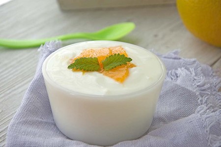 Orangen Crème mit Zimt