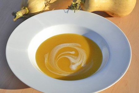 Pastinaken Kürbissuppe
