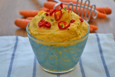Peppiges Karottenpüree