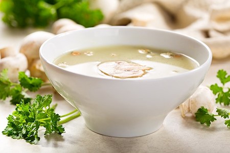 Pilzcremesuppe