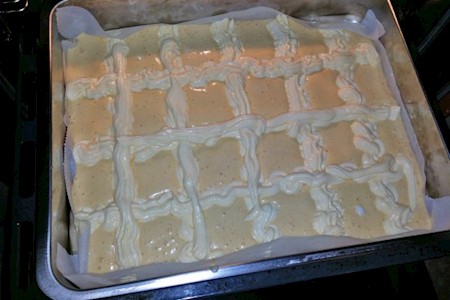 Quarkgitterkuchen