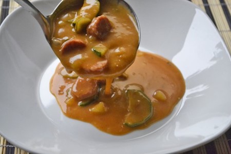 Rauchwurst Gulasch