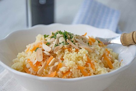 Rüebli Mandel Couscous