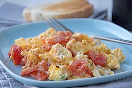 Rührei mit Tomaten
