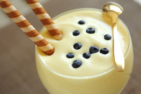 Sabayon mit Waldbeeren