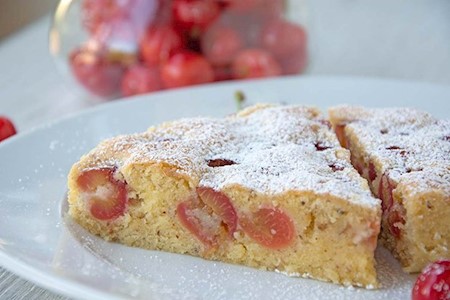 Saftiger Kirschkuchen