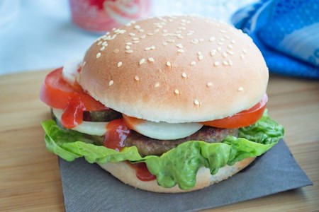 Schnelle Hamburger