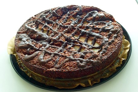 Schoggi Birnen Kuchen