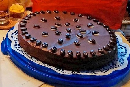 Schoggi Knusper Kaffee Kuchen