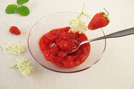 Sorbet au sureau