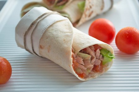 Thunfisch Wraps