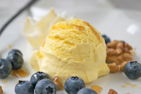 Vanille Eis Genuss