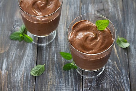 Vegane Mousse au Chocolat