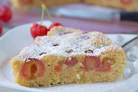 Veganer Kirschkuchen