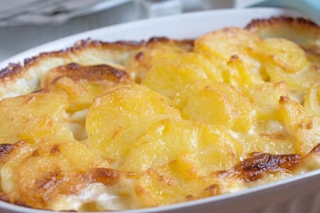 Veganes Kartoffelgratin
