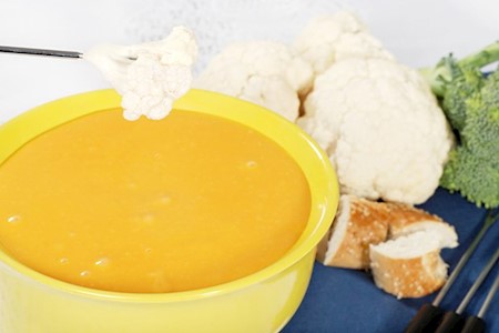 Winterliches Gemüse Fondue