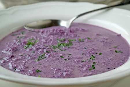 Würzige Rotkohlsuppe